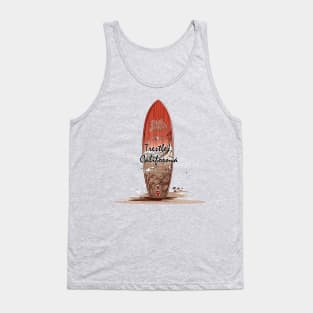 Surfing session Trestles, California Tank Top